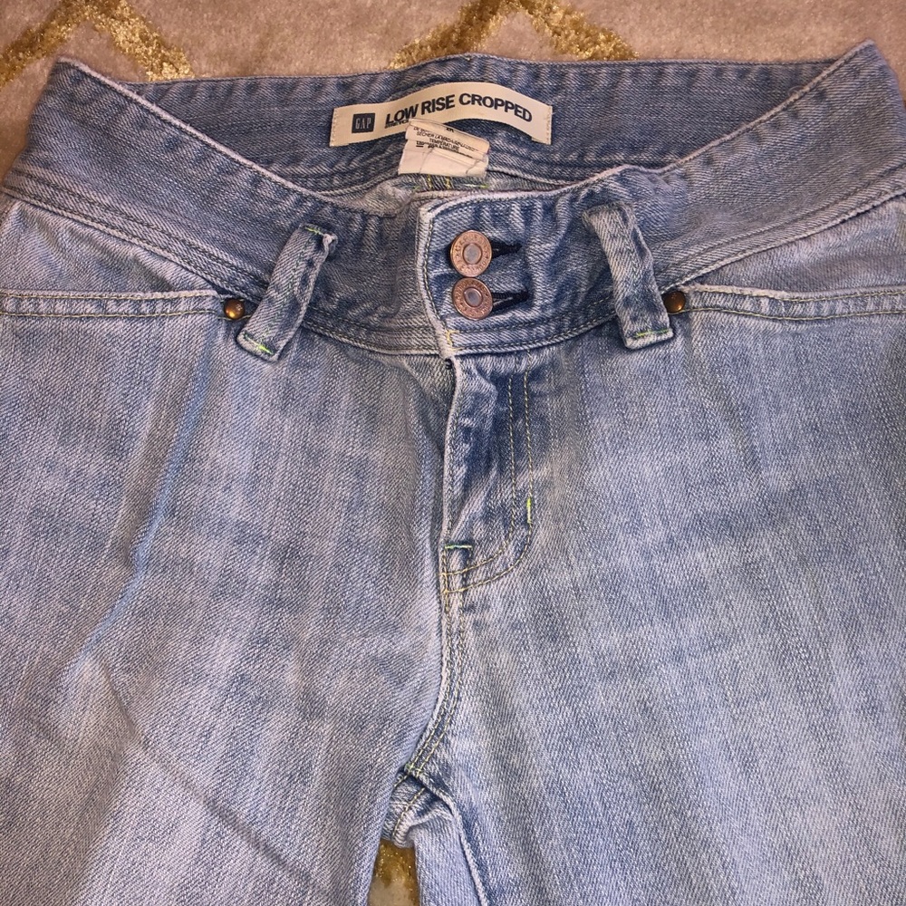 GAP low rise cropped jeans - Picture 3 of 5